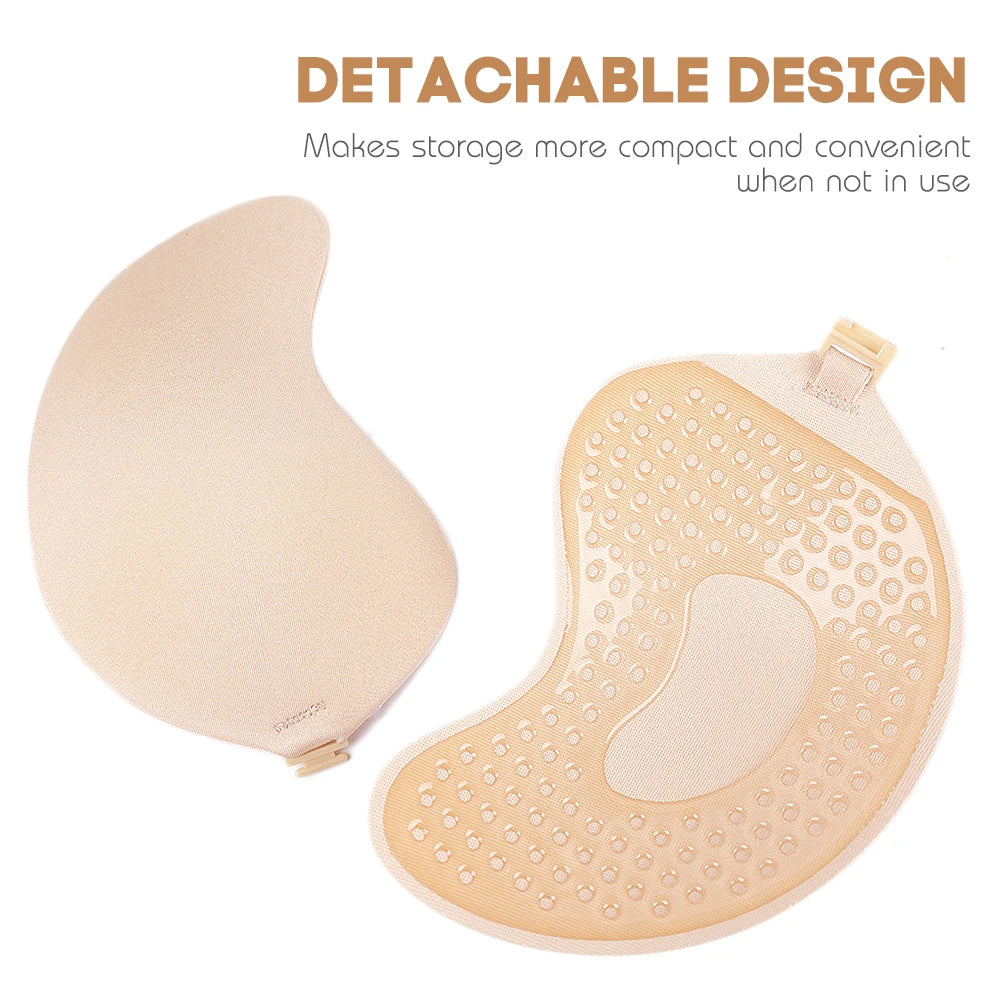 Invisible Strapless Adhesive Stick Bra 
Strapless Push Up Bras Silicone Nipple Covers