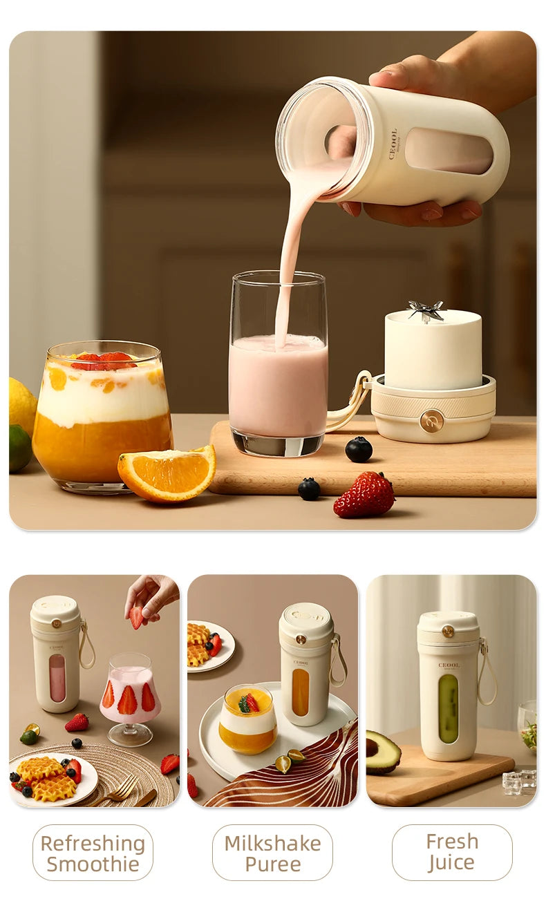 Portable Rechargeable Blender/Juicer