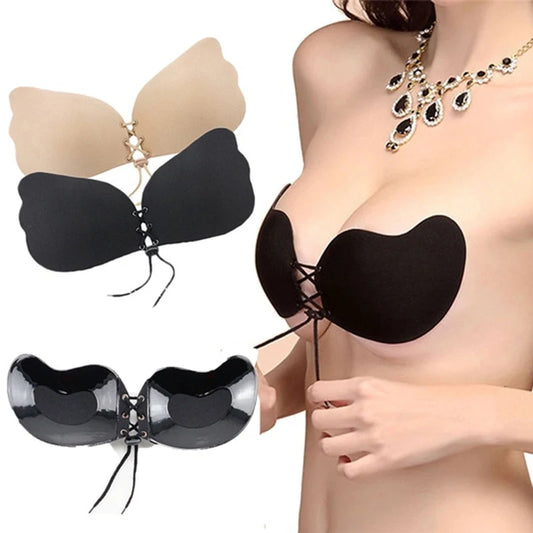 Invisible Strapless Adhesive Stick Bras