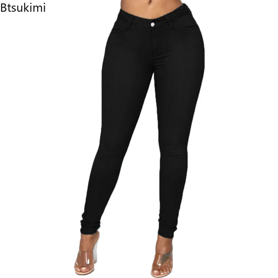 Elastic Women Skinny Denim Jeans