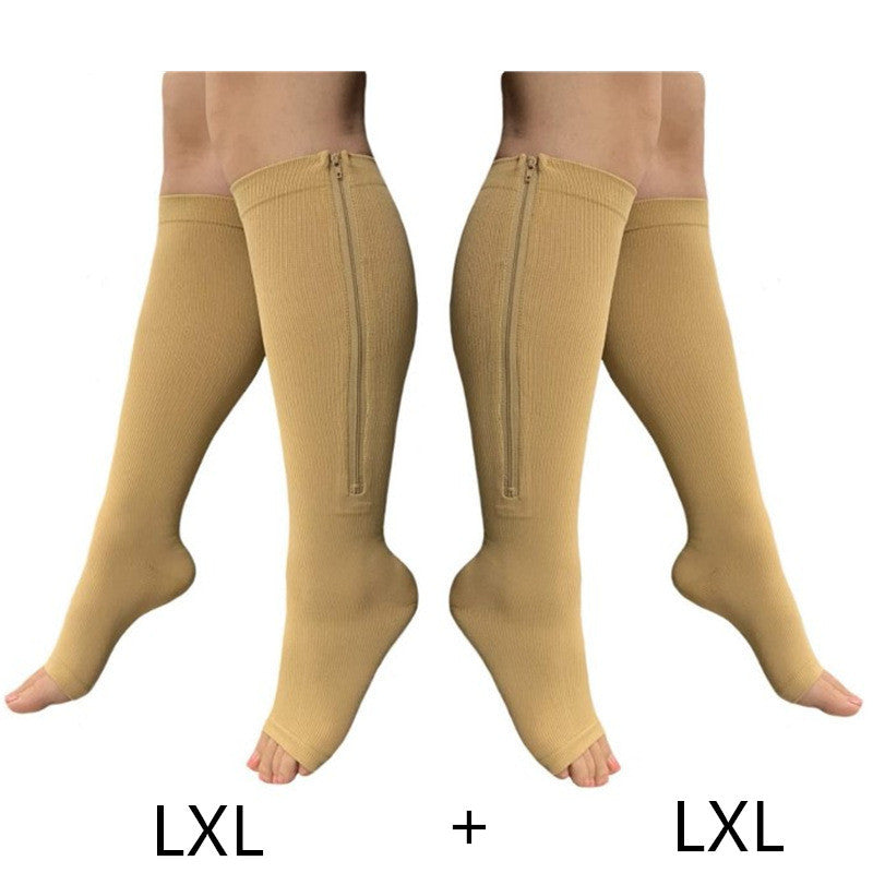 Compression Socks Zipper Socks