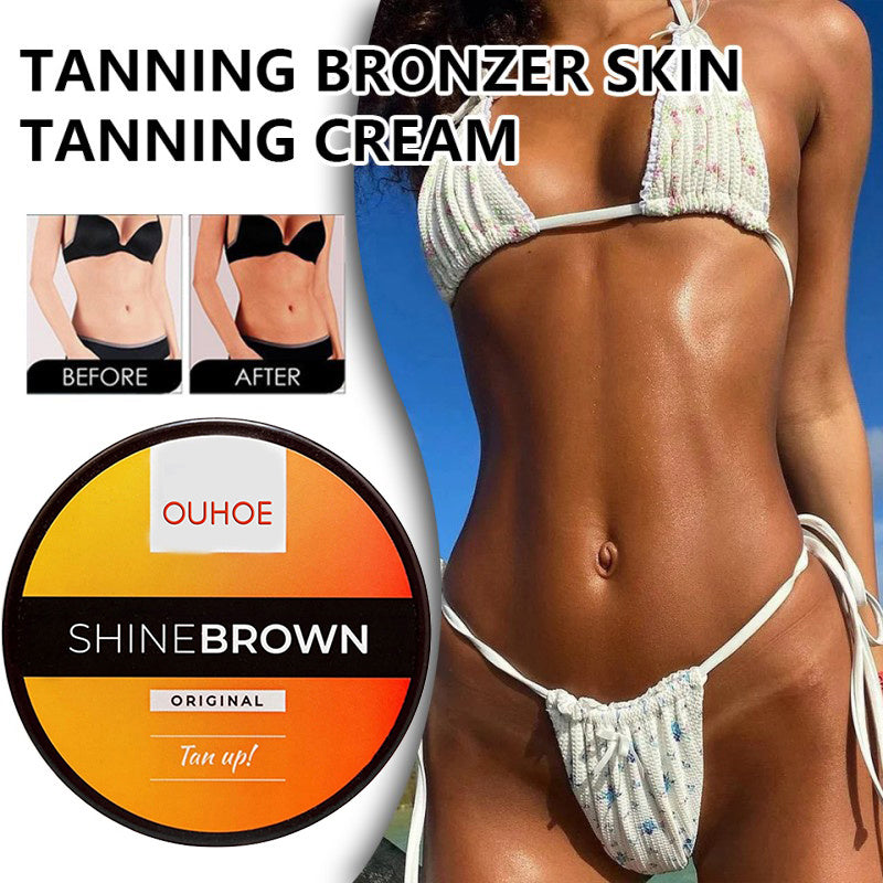 Intensive Tanning Luxe Gel Body Tanning Cream After Sun Repair Combination Aloe Vera Gel Wheat Complexion Beach Bronzer Summer Gadgets