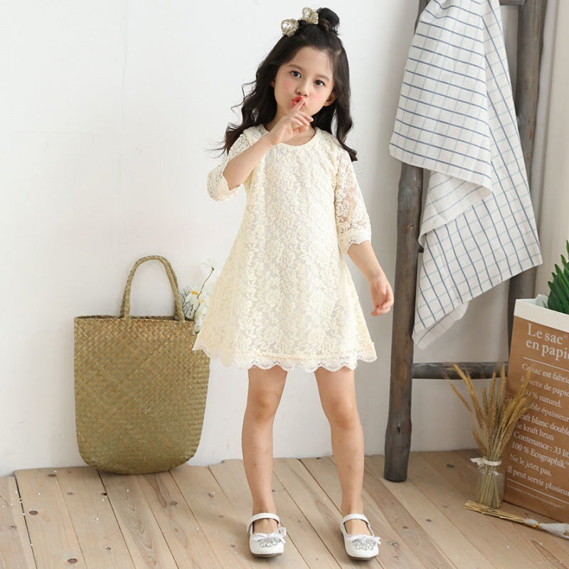 Baby Summer Clothes Female Spring And Summer Clothes Girls Five Points