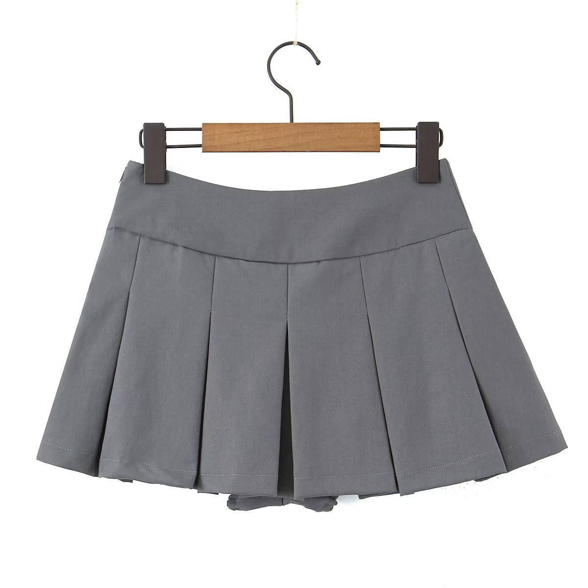 Women's Hot Girl Style V-shaped Waist Pleated Skirt