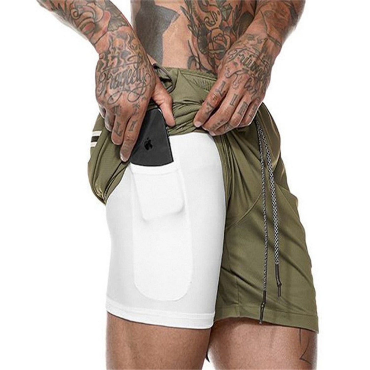 Running Straight Leg Light Board Shorts