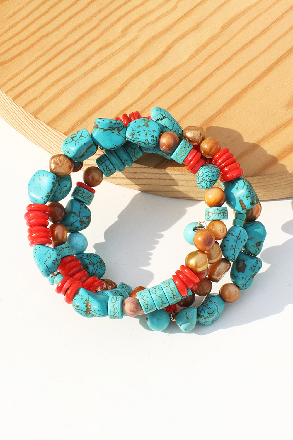 Layered Turquoise Bracelet