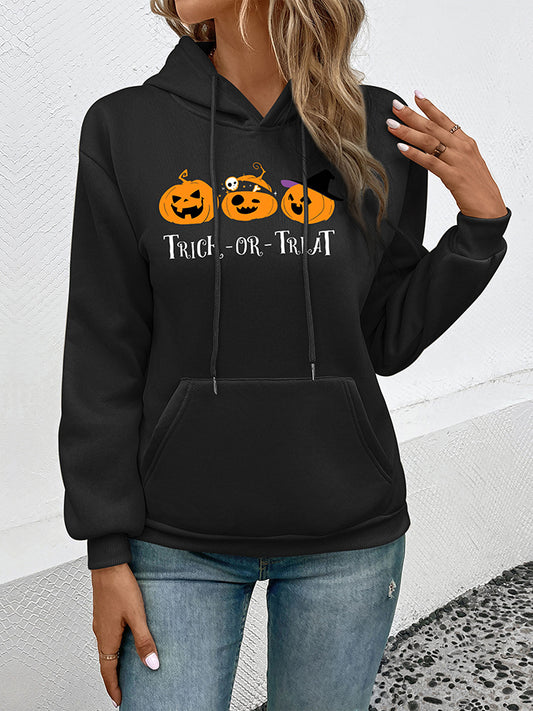 TRICK OR TREAT Long Sleeve Hoodie