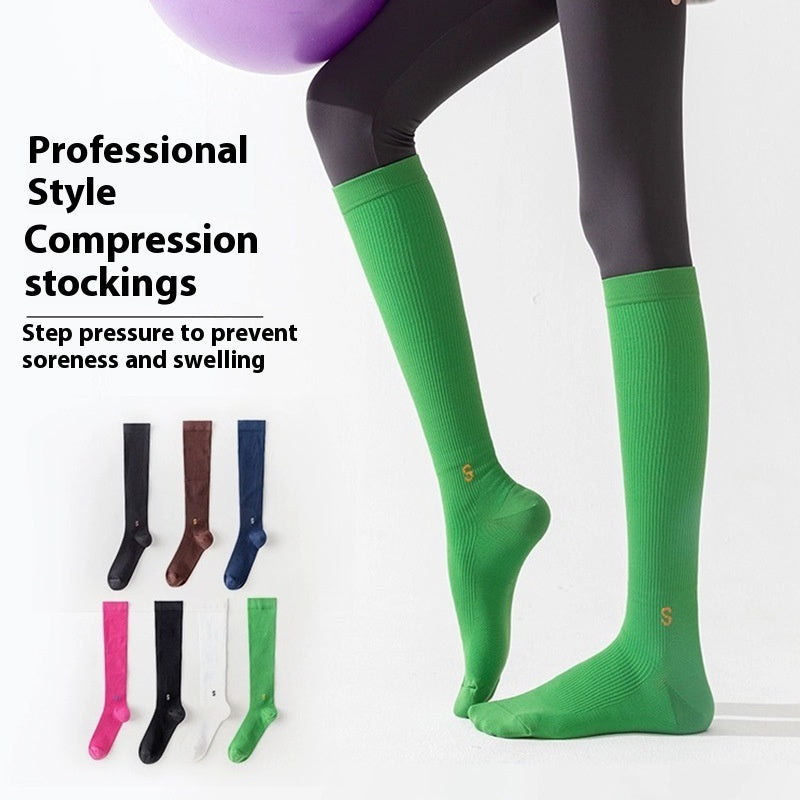 Compression Stockings Exercise/Compression Calf Fitness 
Long Tube Yoga Socks