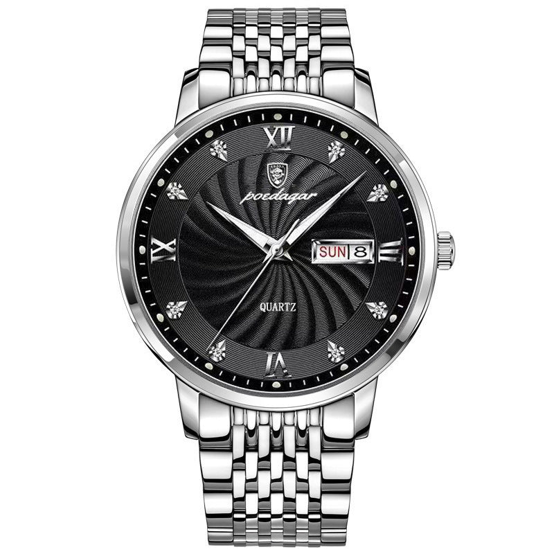 Men's Steel Strap Watch Luxury Trend