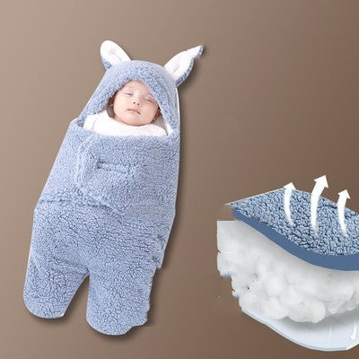 Baby Hold Newborn Thickened Out Wrap Swaddle Sleeping Bag