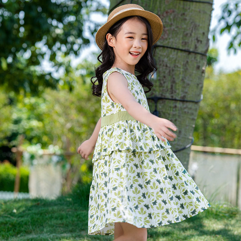 Children's Sisters Wear Children's Summer Dresses